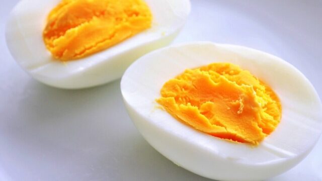 ゆで卵を朝食に2個食べるのみのダイエット効果
