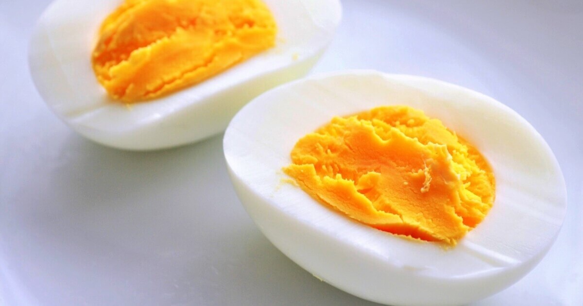 ゆで卵を朝食に2個食べるのみのダイエット効果